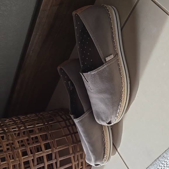 Bobs Breeze memory foam slip on Espadrille Woven Skecher 8 Spring Comfy Business - Picture 14 of 16